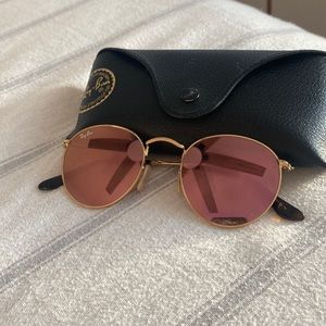 Pink Raybans RB 3447